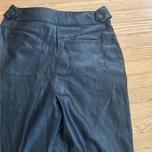 Ryegrass Belted Faux Leather Women's Pants Size 6 NWT Casual, Fall, Quiet Luxury - Picture 10 of 16